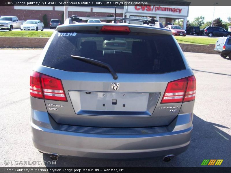 Silver Steel Metallic / Dark Slate Gray/Light Graystone 2009 Dodge Journey R/T AWD