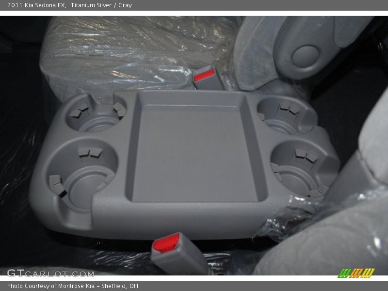 Titanium Silver / Gray 2011 Kia Sedona EX