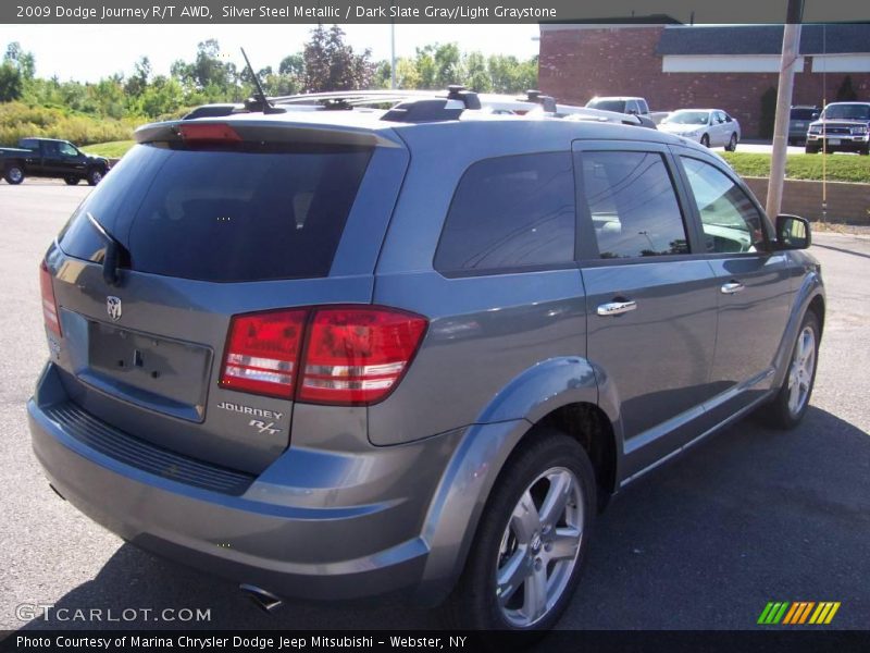 Silver Steel Metallic / Dark Slate Gray/Light Graystone 2009 Dodge Journey R/T AWD