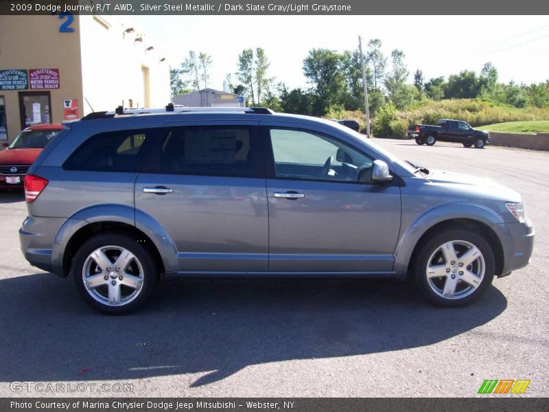 Silver Steel Metallic / Dark Slate Gray/Light Graystone 2009 Dodge Journey R/T AWD