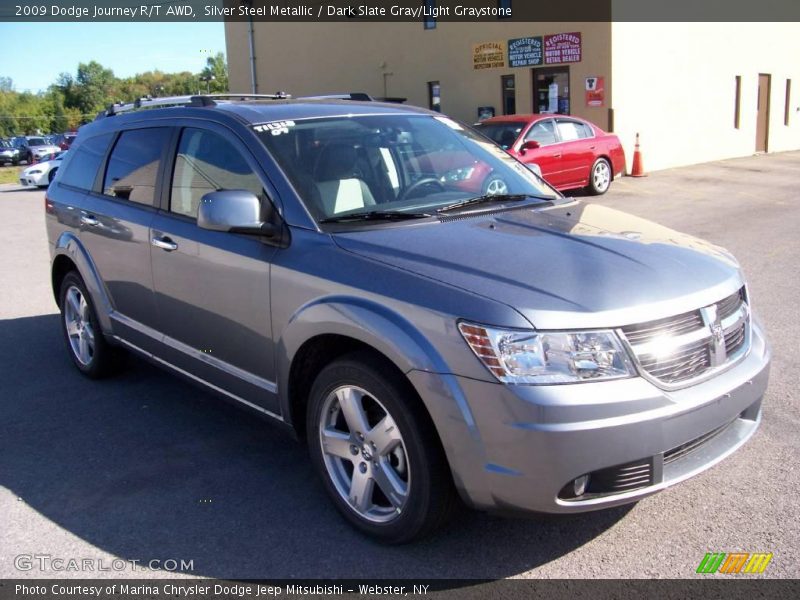 Silver Steel Metallic / Dark Slate Gray/Light Graystone 2009 Dodge Journey R/T AWD