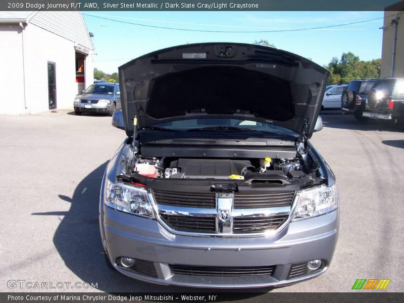 Silver Steel Metallic / Dark Slate Gray/Light Graystone 2009 Dodge Journey R/T AWD