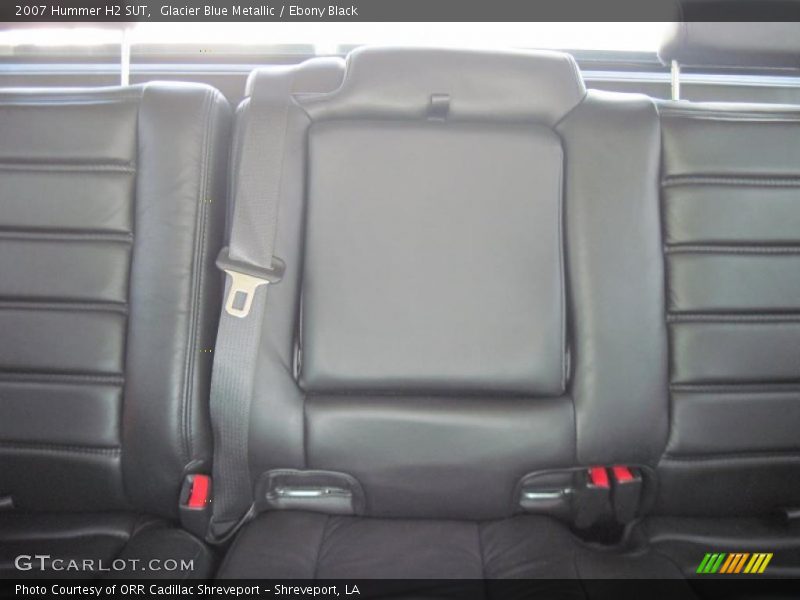 Glacier Blue Metallic / Ebony Black 2007 Hummer H2 SUT
