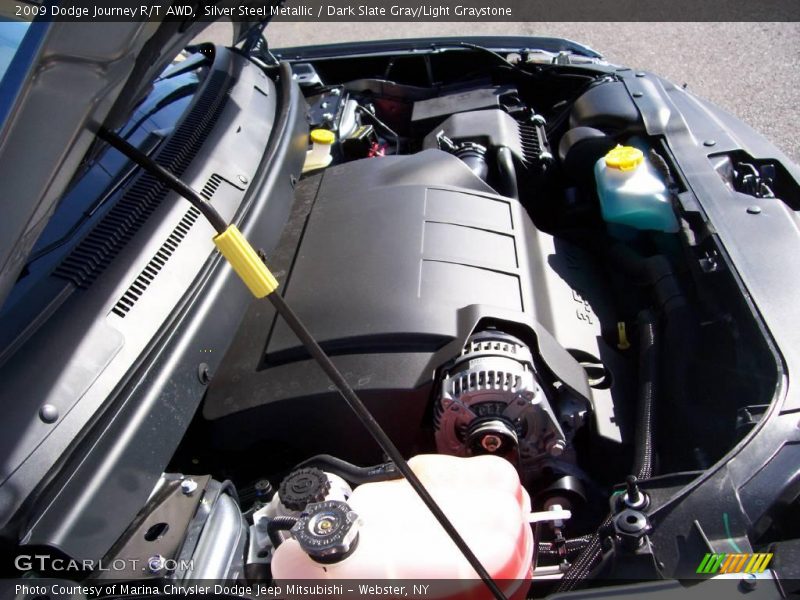 Silver Steel Metallic / Dark Slate Gray/Light Graystone 2009 Dodge Journey R/T AWD