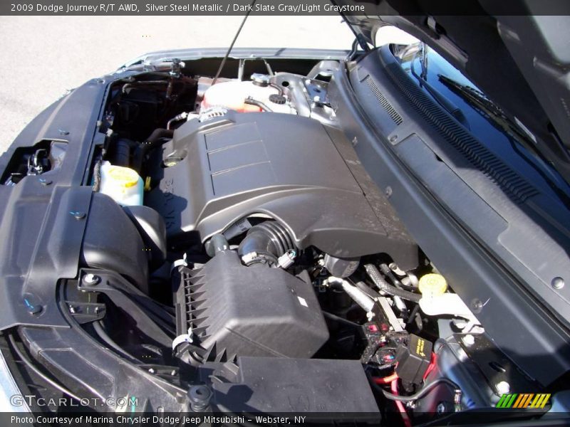 Silver Steel Metallic / Dark Slate Gray/Light Graystone 2009 Dodge Journey R/T AWD