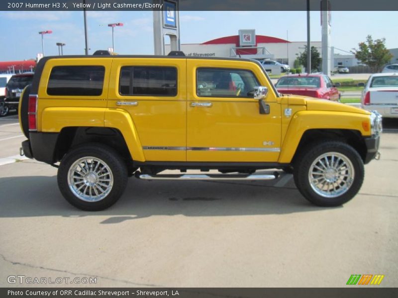 Yellow / Light Cashmere/Ebony 2007 Hummer H3 X