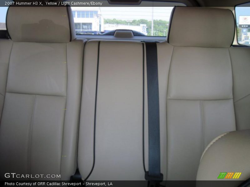 Yellow / Light Cashmere/Ebony 2007 Hummer H3 X