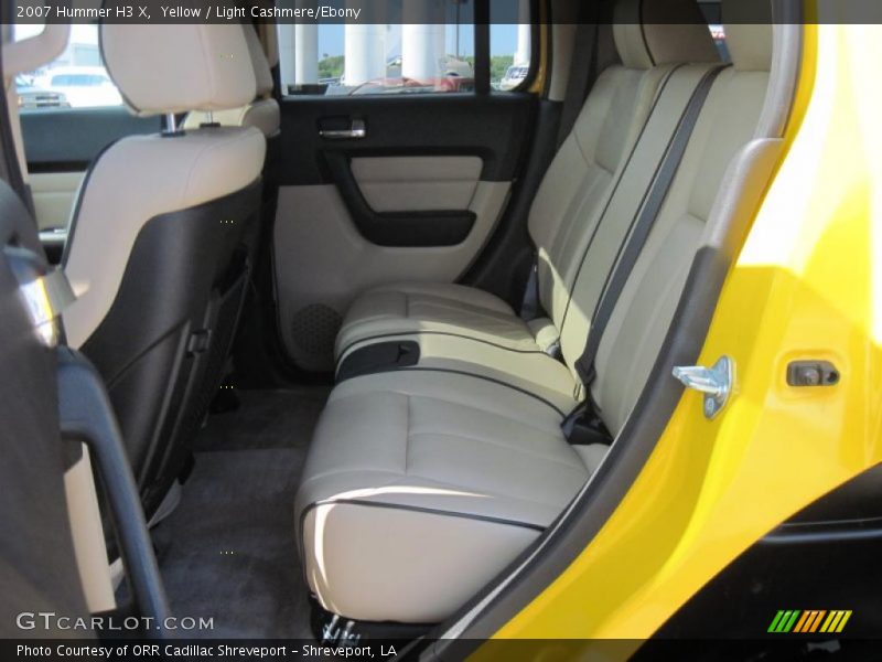 Yellow / Light Cashmere/Ebony 2007 Hummer H3 X