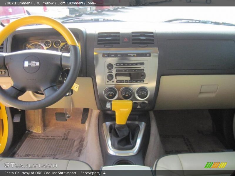 Yellow / Light Cashmere/Ebony 2007 Hummer H3 X