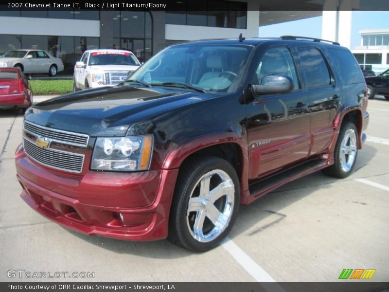 Black / Light Titanium/Ebony 2007 Chevrolet Tahoe LT