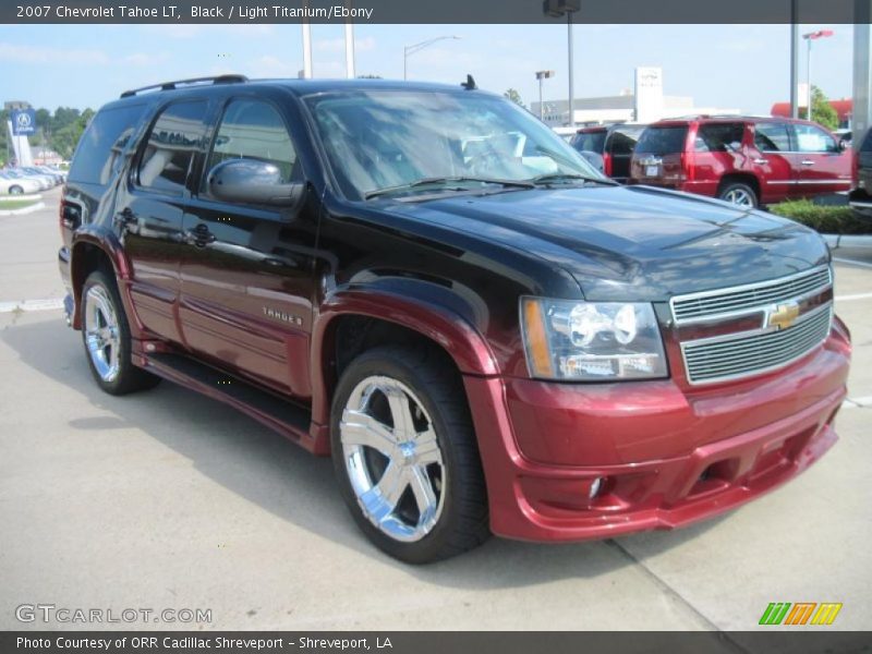 Black / Light Titanium/Ebony 2007 Chevrolet Tahoe LT