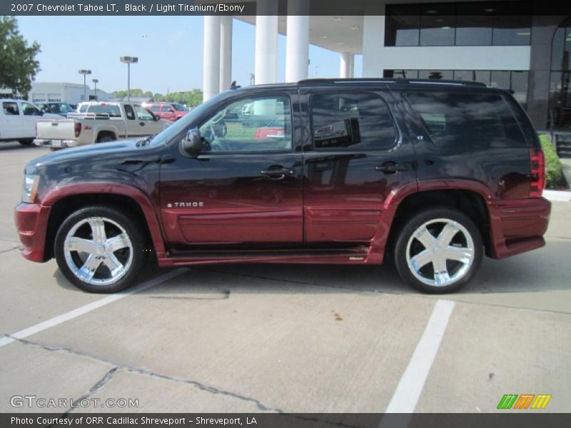 Black / Light Titanium/Ebony 2007 Chevrolet Tahoe LT