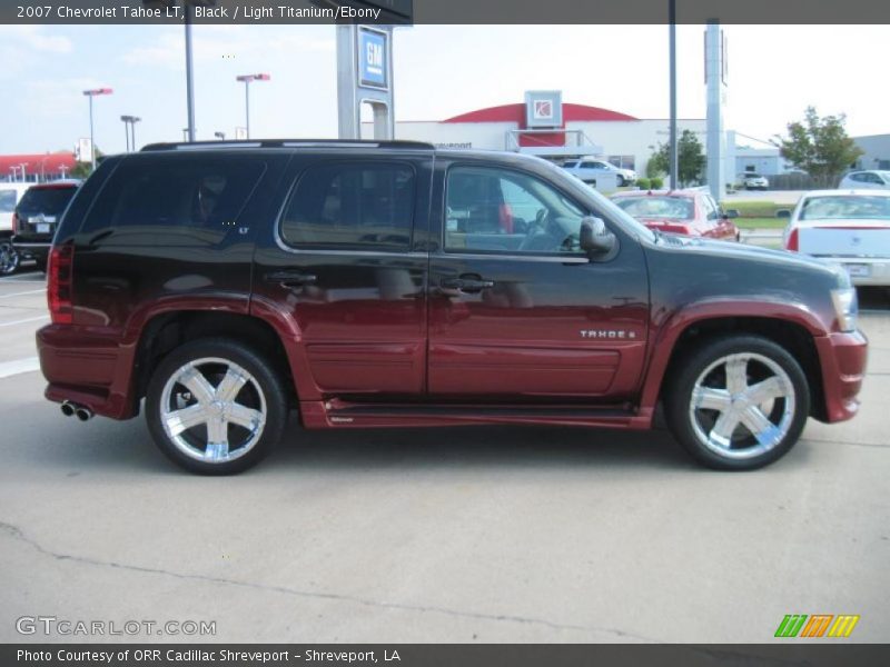 Black / Light Titanium/Ebony 2007 Chevrolet Tahoe LT
