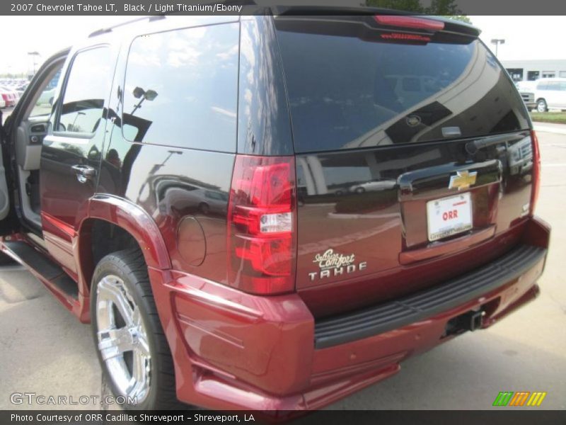 Black / Light Titanium/Ebony 2007 Chevrolet Tahoe LT