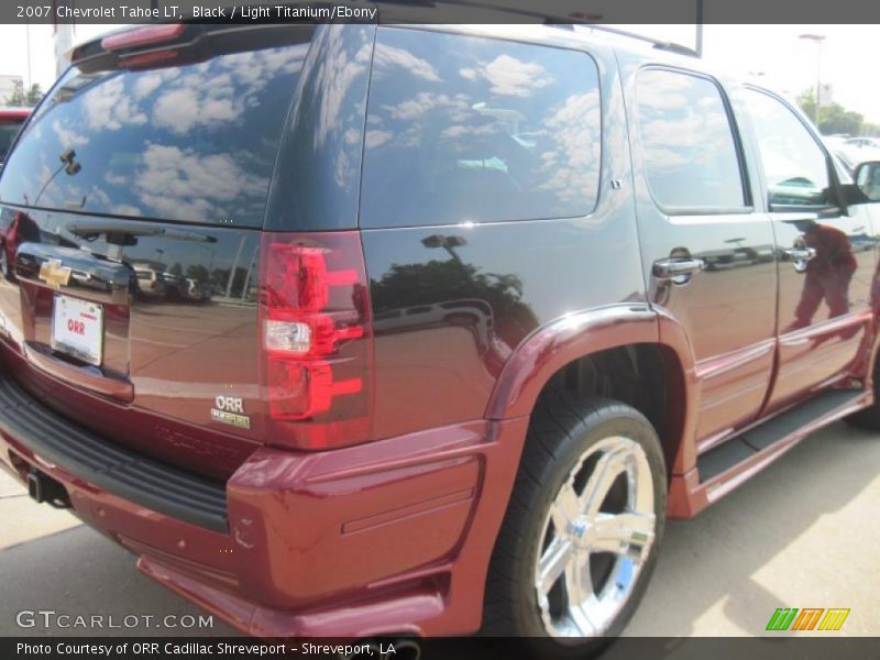 Black / Light Titanium/Ebony 2007 Chevrolet Tahoe LT