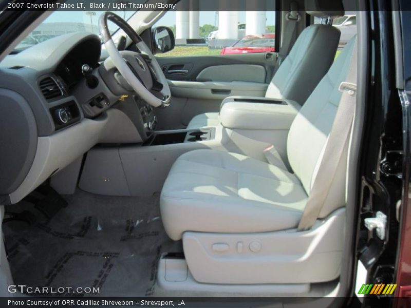 Black / Light Titanium/Ebony 2007 Chevrolet Tahoe LT