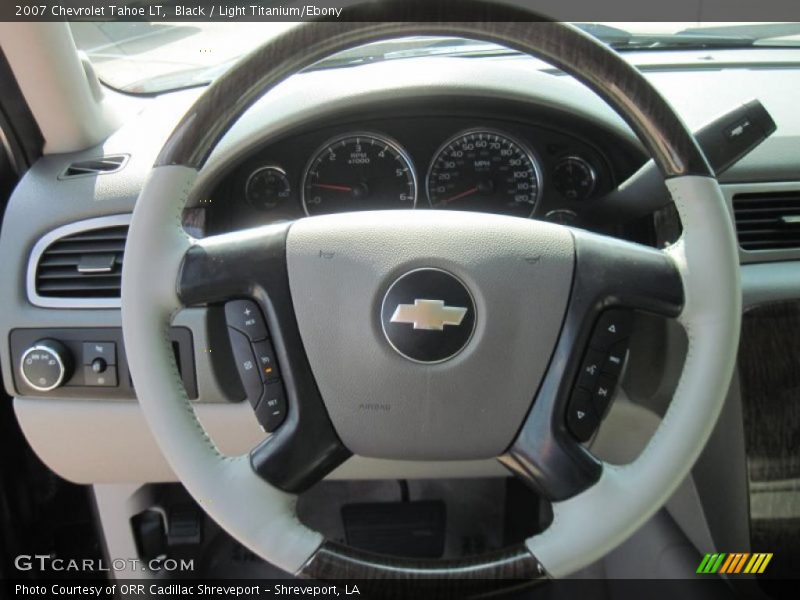 Black / Light Titanium/Ebony 2007 Chevrolet Tahoe LT