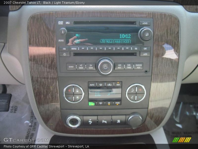 Black / Light Titanium/Ebony 2007 Chevrolet Tahoe LT