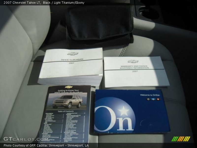 Black / Light Titanium/Ebony 2007 Chevrolet Tahoe LT