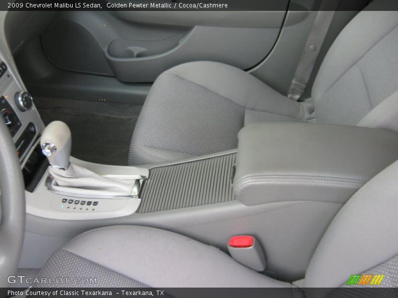Golden Pewter Metallic / Cocoa/Cashmere 2009 Chevrolet Malibu LS Sedan
