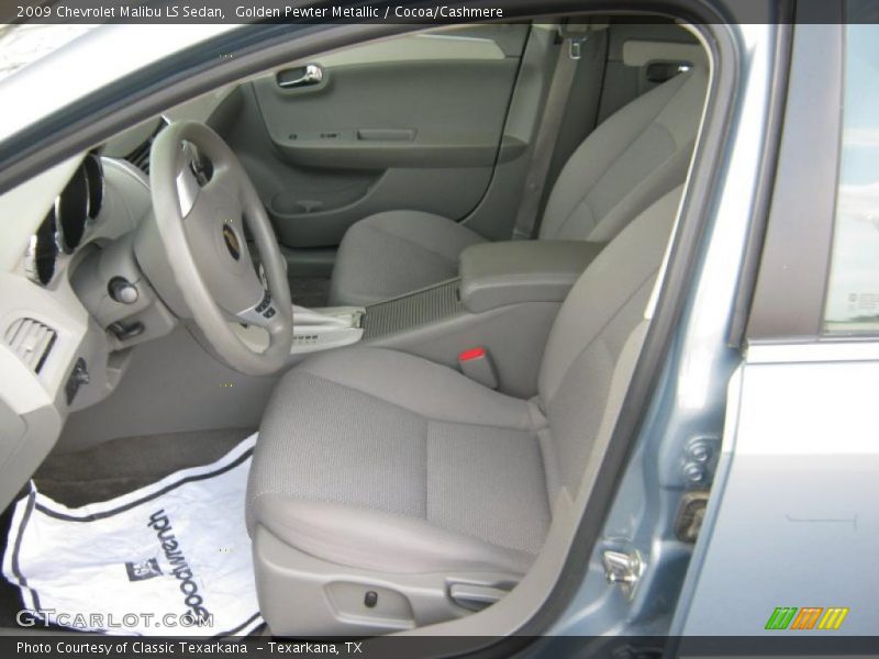 Golden Pewter Metallic / Cocoa/Cashmere 2009 Chevrolet Malibu LS Sedan