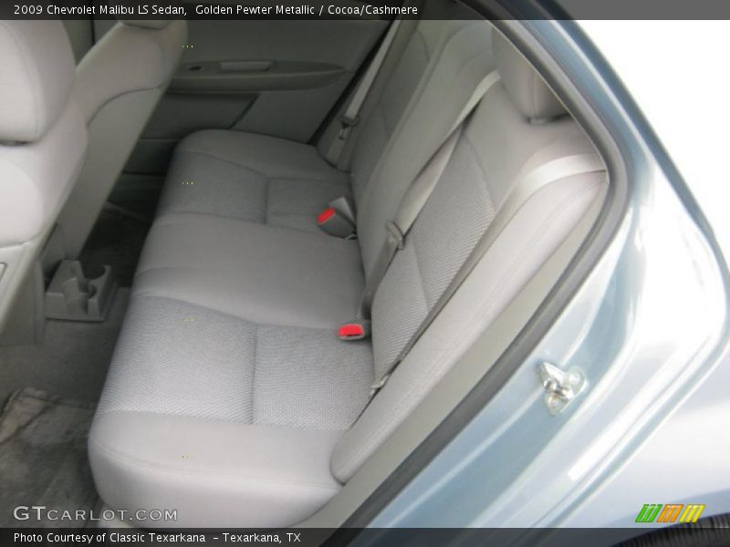 Golden Pewter Metallic / Cocoa/Cashmere 2009 Chevrolet Malibu LS Sedan