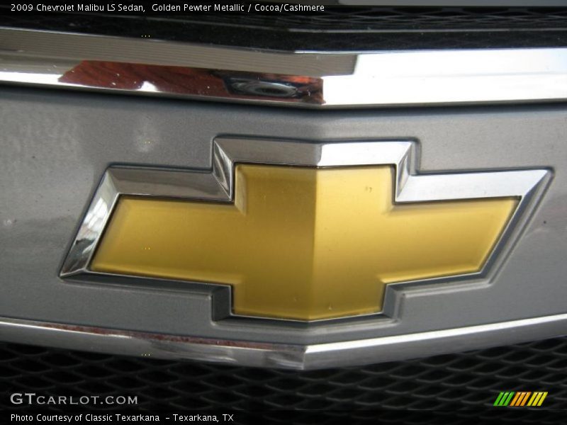 Golden Pewter Metallic / Cocoa/Cashmere 2009 Chevrolet Malibu LS Sedan