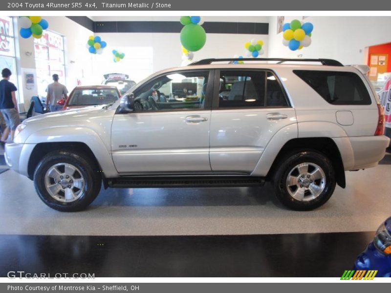 Titanium Metallic / Stone 2004 Toyota 4Runner SR5 4x4
