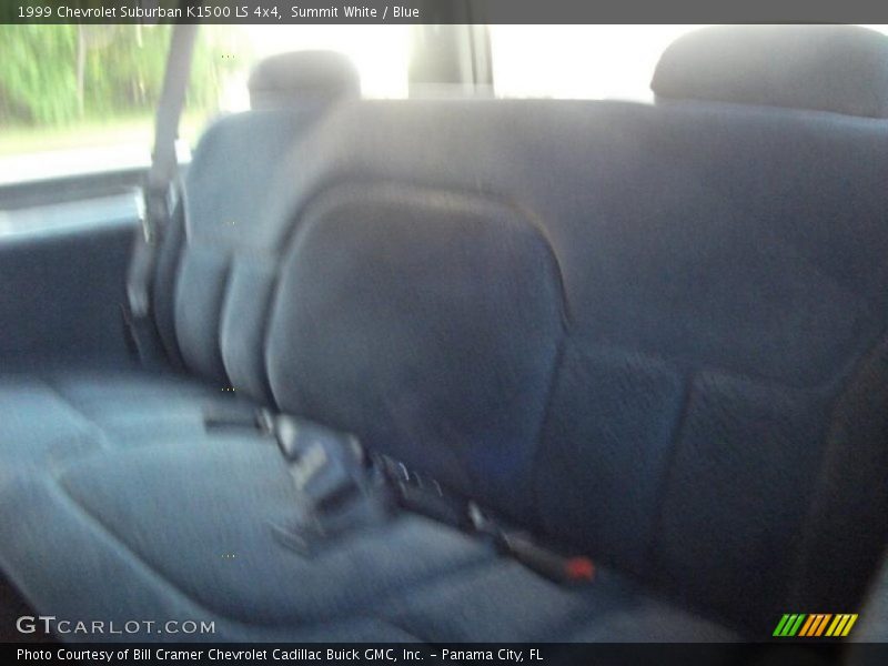 Summit White / Blue 1999 Chevrolet Suburban K1500 LS 4x4
