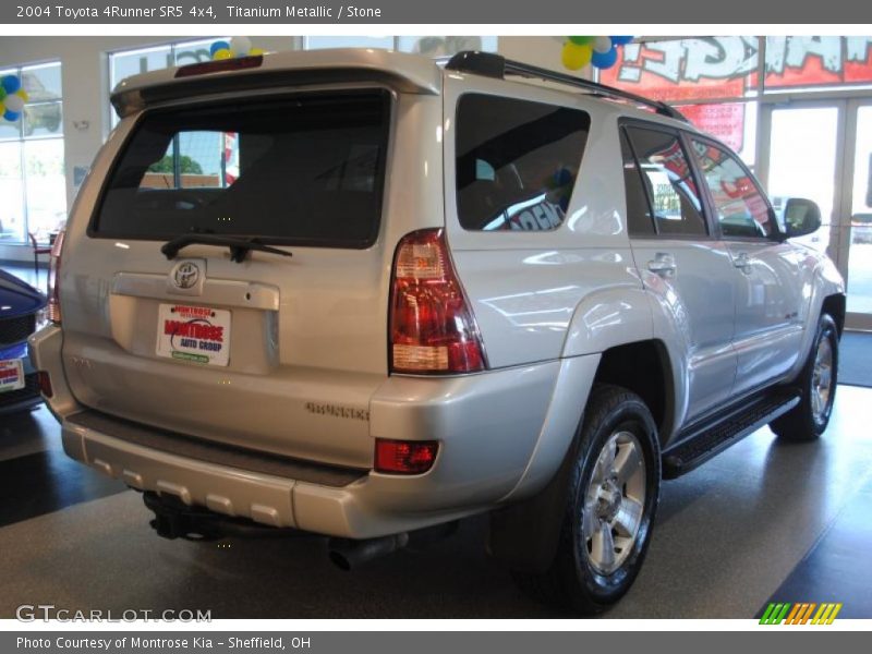 Titanium Metallic / Stone 2004 Toyota 4Runner SR5 4x4