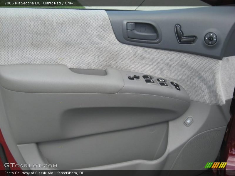 Claret Red / Gray 2006 Kia Sedona EX