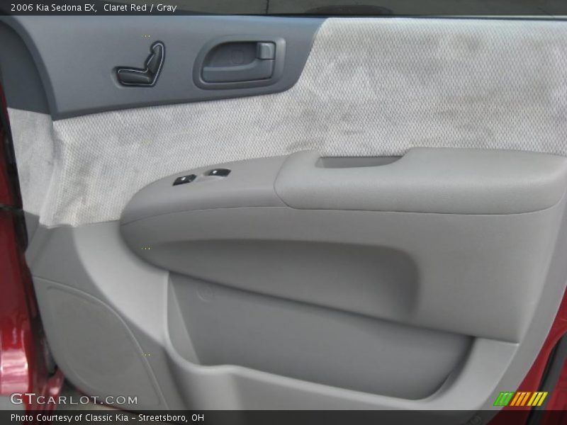 Claret Red / Gray 2006 Kia Sedona EX