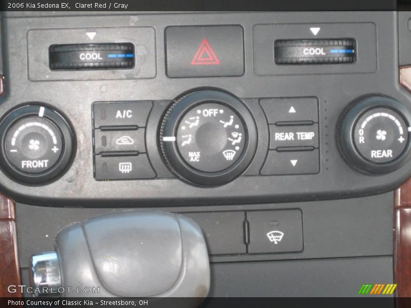 Claret Red / Gray 2006 Kia Sedona EX