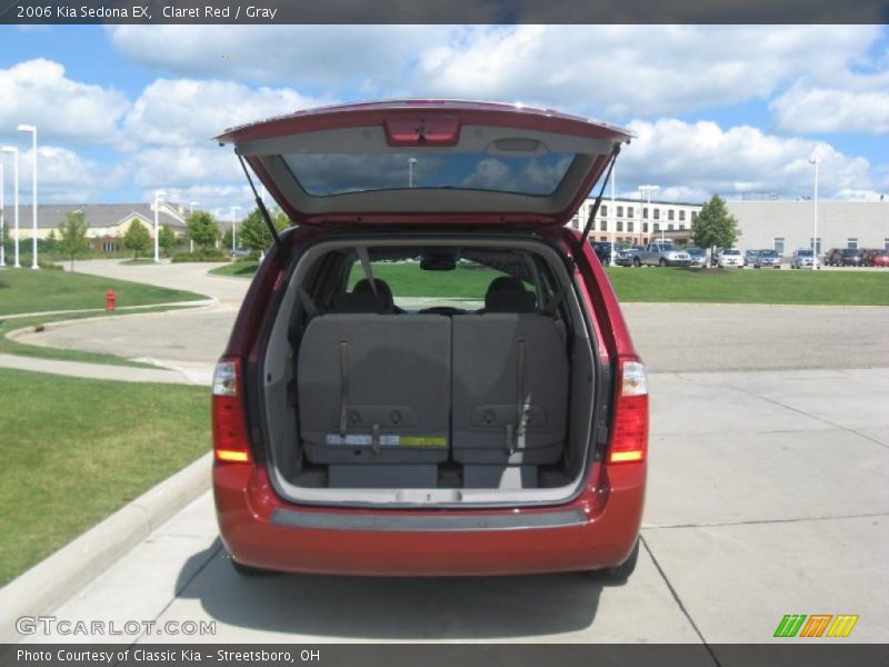 Claret Red / Gray 2006 Kia Sedona EX