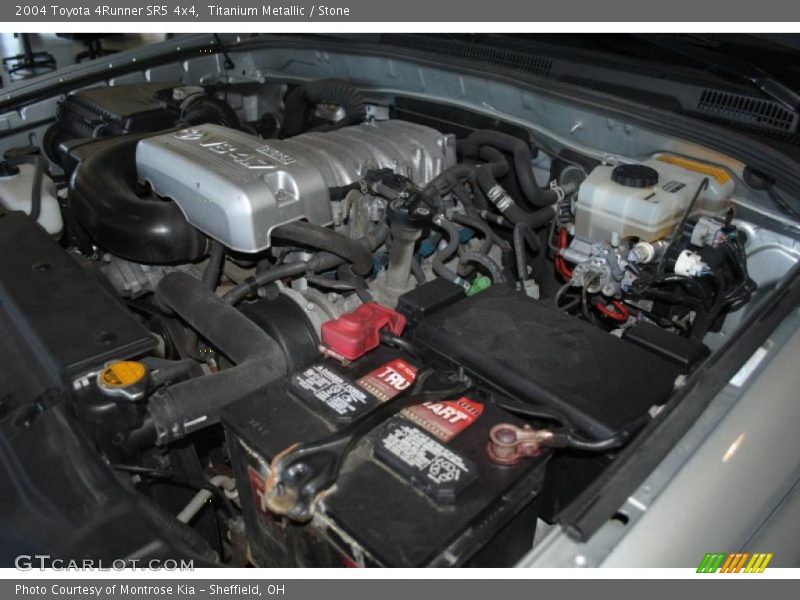 Titanium Metallic / Stone 2004 Toyota 4Runner SR5 4x4
