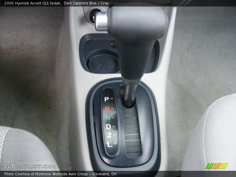 Dark Sapphire Blue / Gray 2006 Hyundai Accent GLS Sedan
