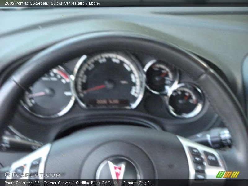 Quicksilver Metallic / Ebony 2009 Pontiac G6 Sedan