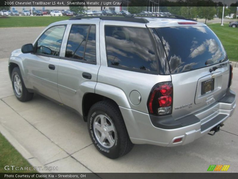 Silverstone Metallic / Light Gray 2006 Chevrolet TrailBlazer LS 4x4