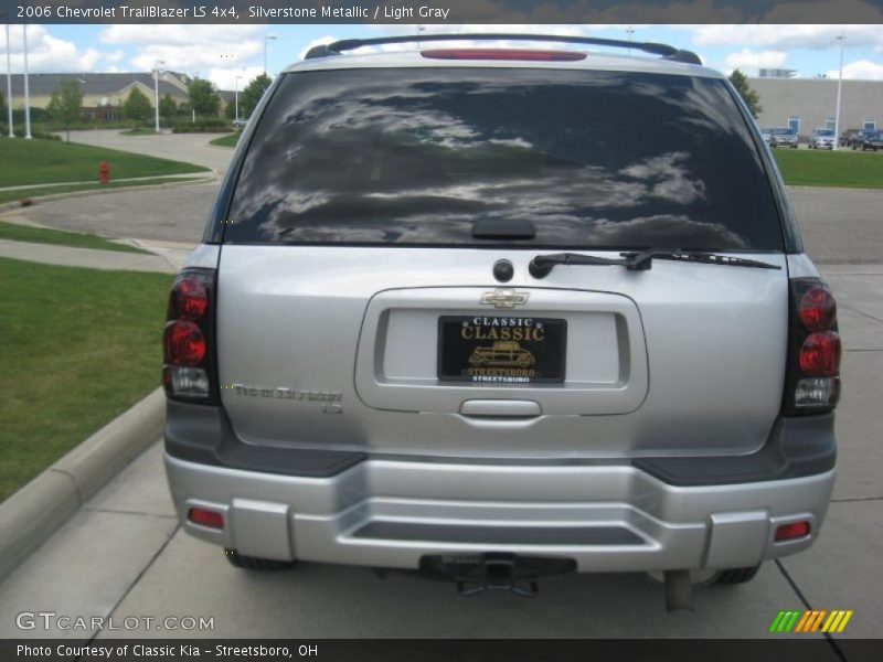 Silverstone Metallic / Light Gray 2006 Chevrolet TrailBlazer LS 4x4
