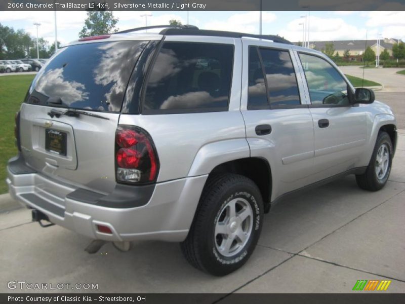Silverstone Metallic / Light Gray 2006 Chevrolet TrailBlazer LS 4x4