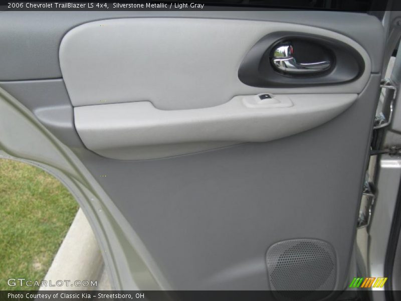 Silverstone Metallic / Light Gray 2006 Chevrolet TrailBlazer LS 4x4