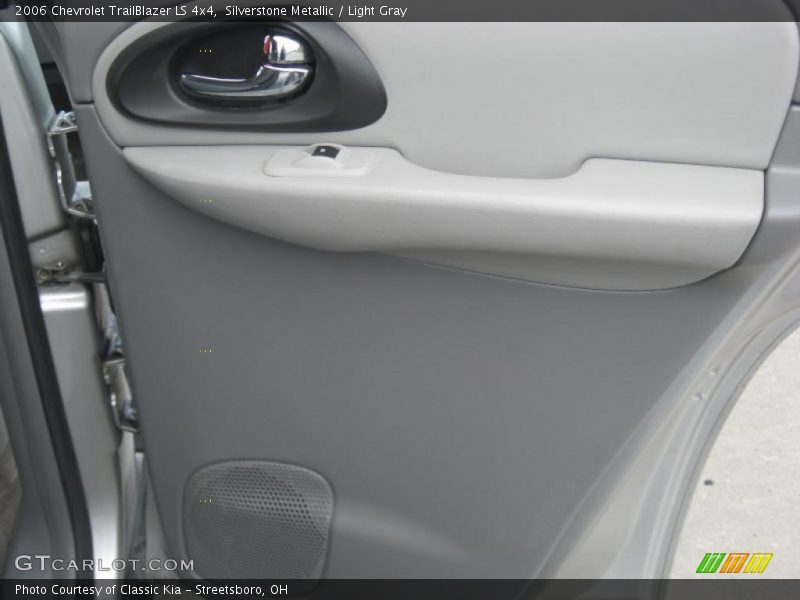 Silverstone Metallic / Light Gray 2006 Chevrolet TrailBlazer LS 4x4