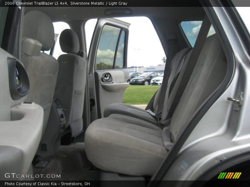Silverstone Metallic / Light Gray 2006 Chevrolet TrailBlazer LS 4x4