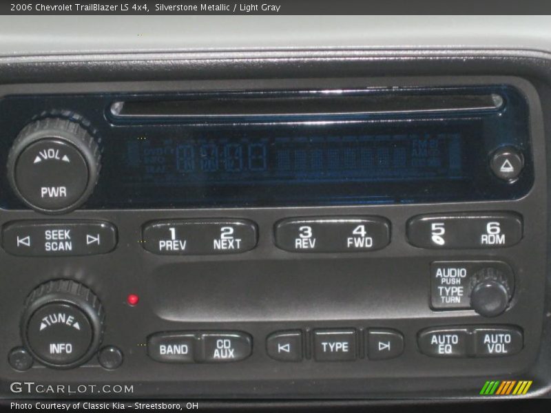 Silverstone Metallic / Light Gray 2006 Chevrolet TrailBlazer LS 4x4