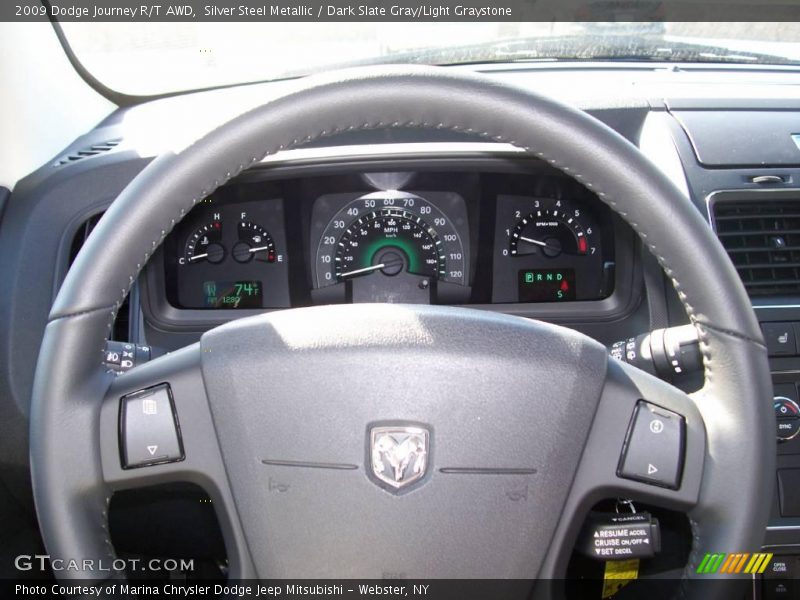 Silver Steel Metallic / Dark Slate Gray/Light Graystone 2009 Dodge Journey R/T AWD