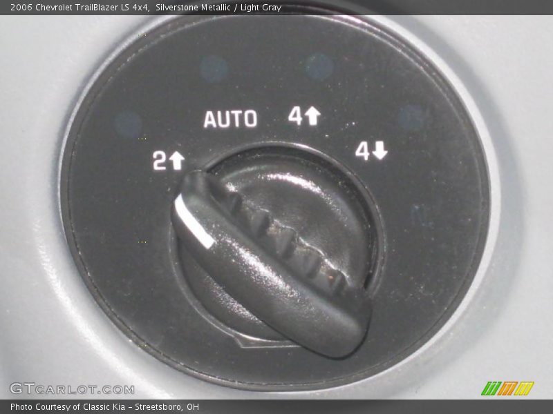 Silverstone Metallic / Light Gray 2006 Chevrolet TrailBlazer LS 4x4