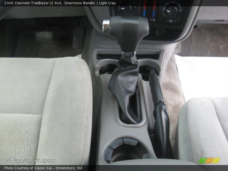 Silverstone Metallic / Light Gray 2006 Chevrolet TrailBlazer LS 4x4