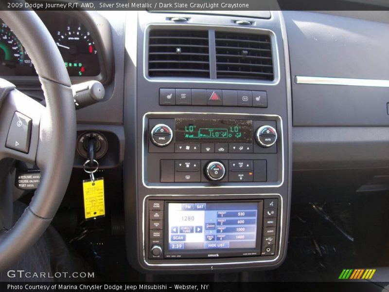 Silver Steel Metallic / Dark Slate Gray/Light Graystone 2009 Dodge Journey R/T AWD