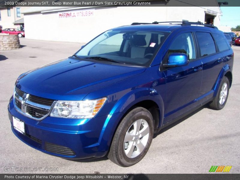 Deep Water Blue Pearl / Dark Slate Gray/Light Graystone 2009 Dodge Journey SXT