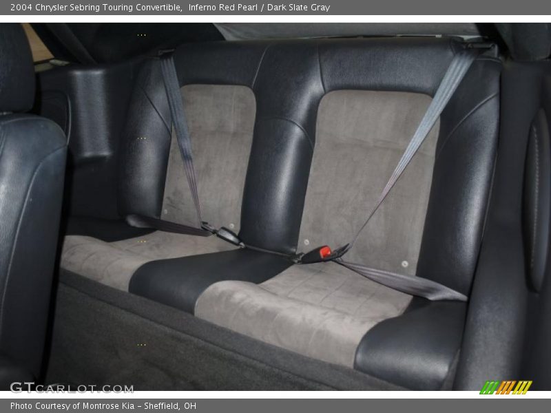 Inferno Red Pearl / Dark Slate Gray 2004 Chrysler Sebring Touring Convertible